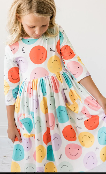 Happy Days Pocket Twirl Dress
