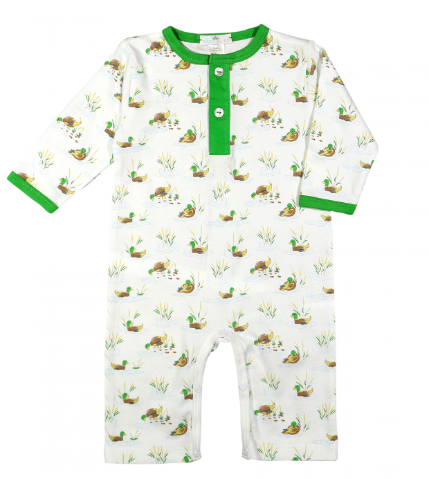 Mallard Duck Pima Romper