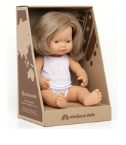 Baby Doll Caucasian Dirty Blond Girl 15''