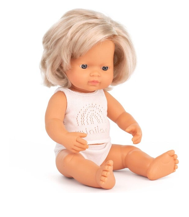 Baby Doll Caucasian Girl 15"