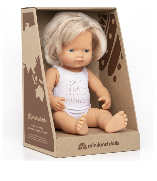 Baby Doll Caucasian Girl 15"
