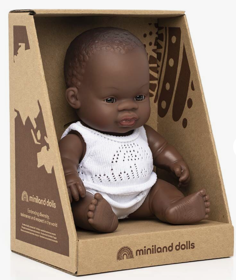 Baby Doll African Girl 8¼"