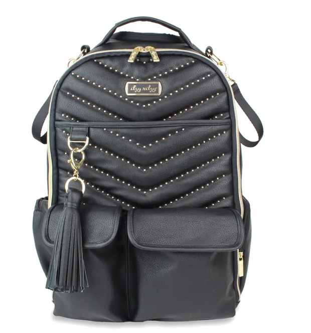 Rock & Roll Black Boss Backpack™ Diaper Bag