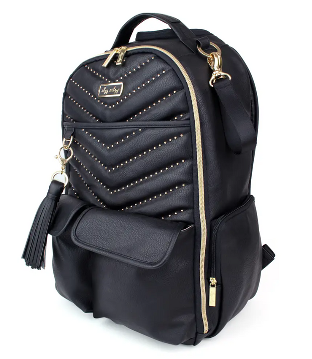 Rock & Roll Black Boss Backpack™ Diaper Bag