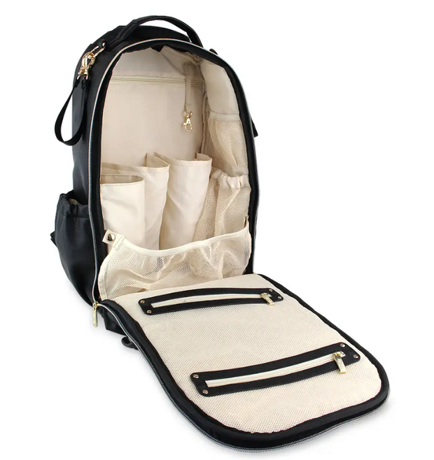 Rock & Roll Black Boss Backpack™ Diaper Bag