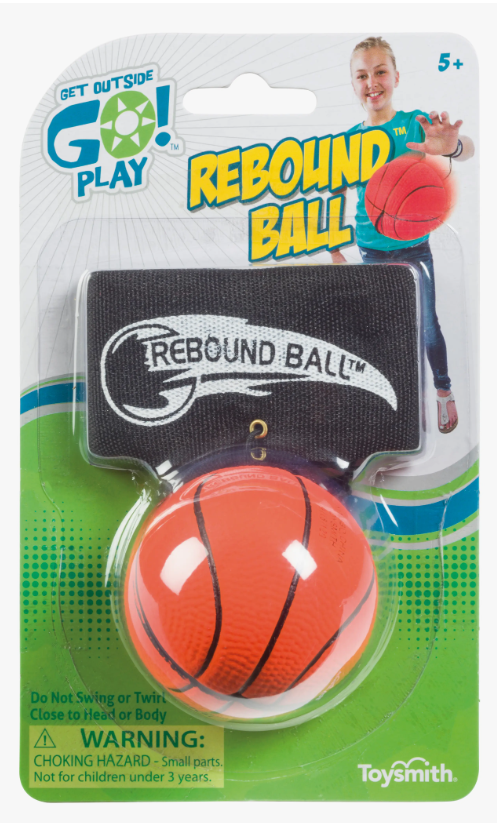 GO! Rebound Ball, Sponge Ball on 50" stretchable cord