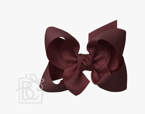 4.5" Large Grosgrain Bow w/Knot