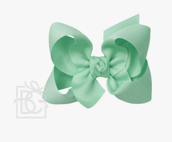 4.5" Large Grosgrain Bow w/Knot