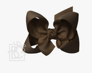 4.5" Large Grosgrain Bow w/Knot