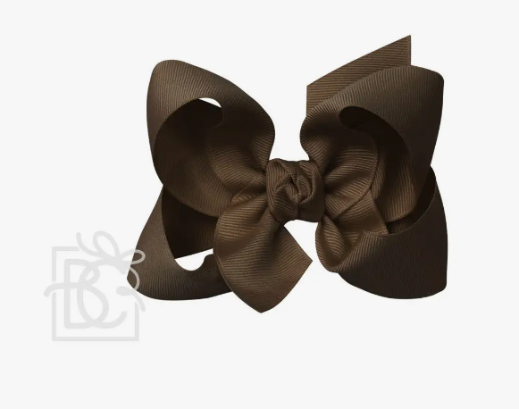 4.5" Large Grosgrain Bow w/Knot