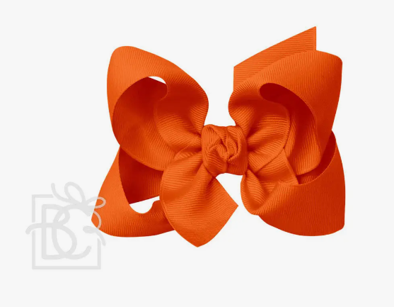 4.5" Large Grosgrain Bow w/Knot