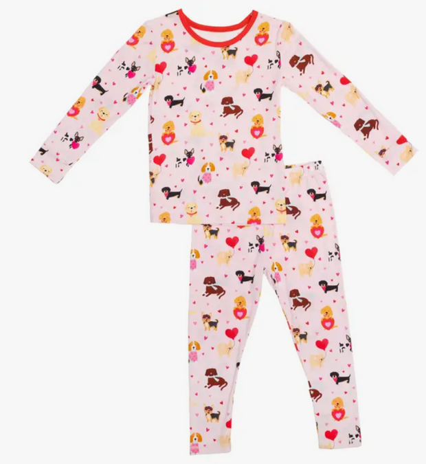 Luv Pups Two Piece Long Sleeve Jammies