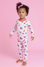 Luv Pups Two Piece Long Sleeve Jammies