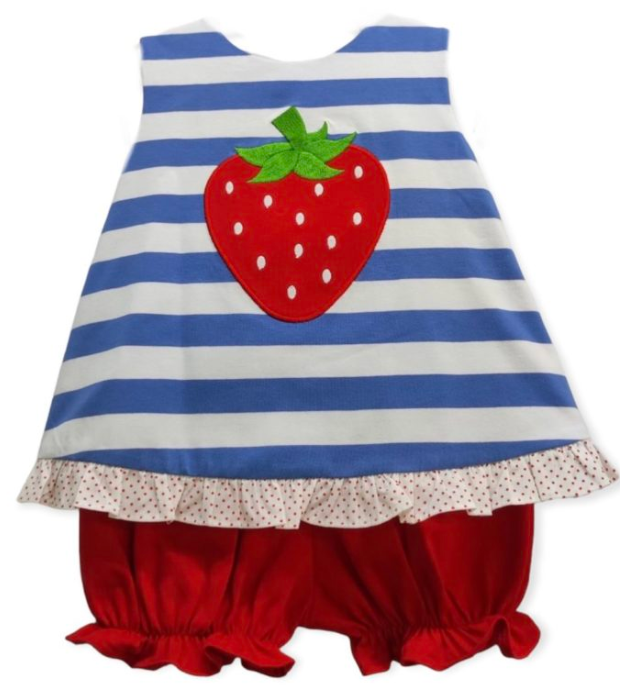 Strawberry Bloomer Set