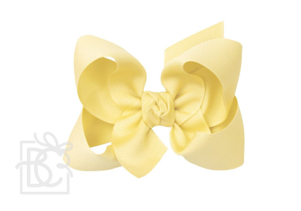 4.5" Large Grosgrain Bow w/Knot