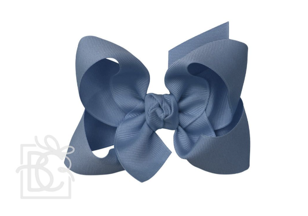 4.5" Large Grosgrain Bow w/Knot