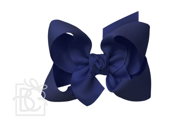 4.5" Large Grosgrain Bow w/Knot