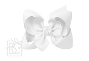 4.5" Large Grosgrain Bow w/Knot