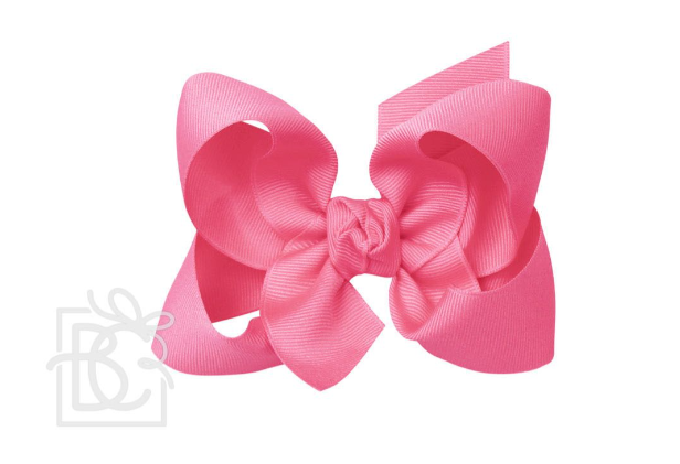 4.5" Large Grosgrain Bow w/Knot