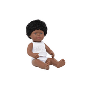 Baby Doll African-American Boy 15"