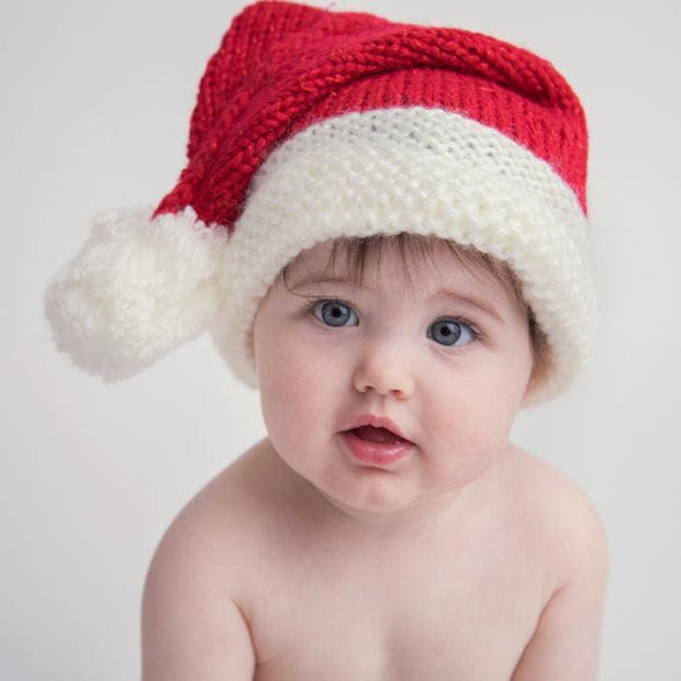 Santa Red Sparkle Stocking Hat