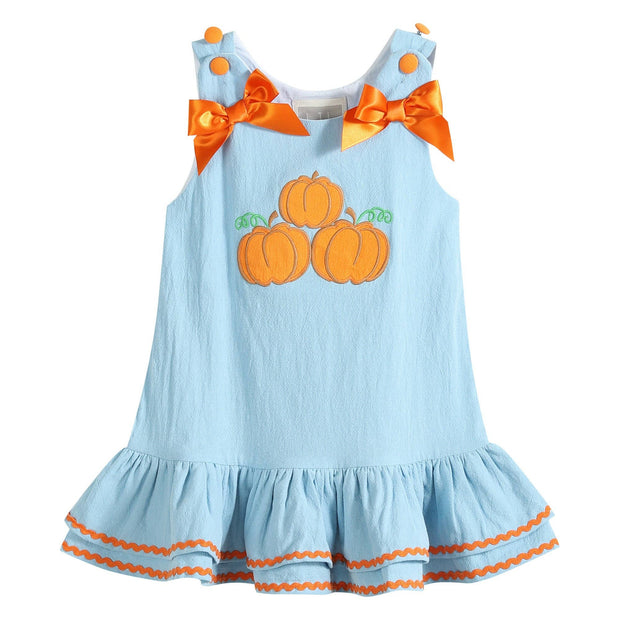 Blue Pumpkin Ruffle Dress