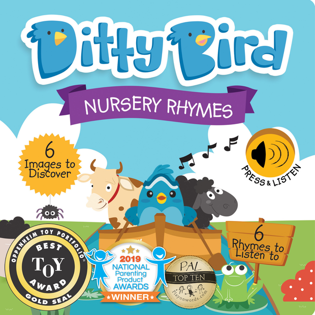 Ditty Bird Baby Sound Book (Farm, Animals) : Nursery Rhymes