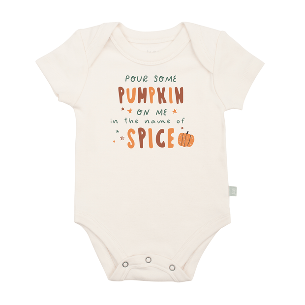 graphic bodysuit | pour some pumpkin