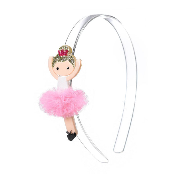 Ballerina Pink with Blond Hair Headband