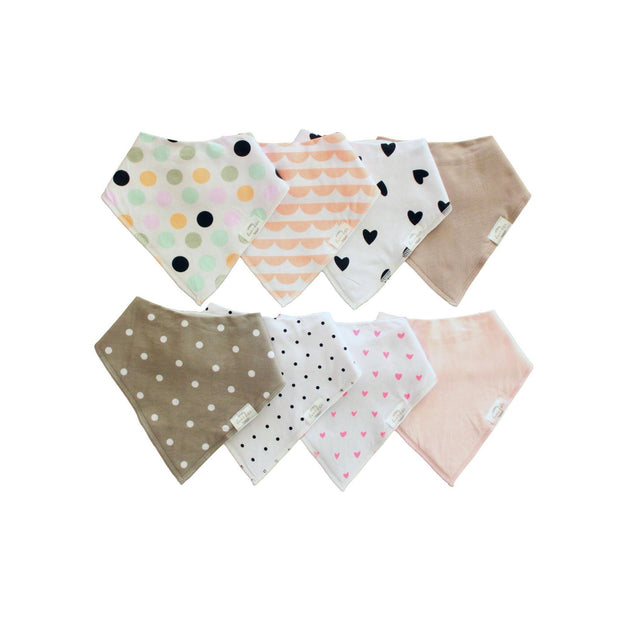 Organic Bandana Bibs - Hazel