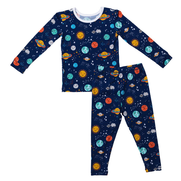 Peaceful Planets Long Sleeve Jammies