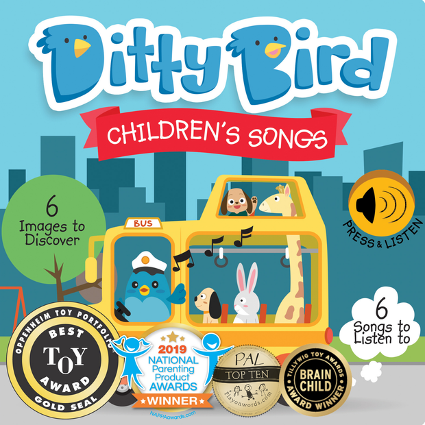 Ditty Bird Baby Sound Book: Children´s Songs - Award-Winning