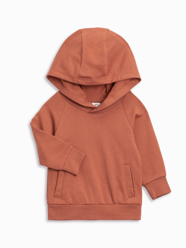 Ashland French Terry Hooded Pullover - Cedar