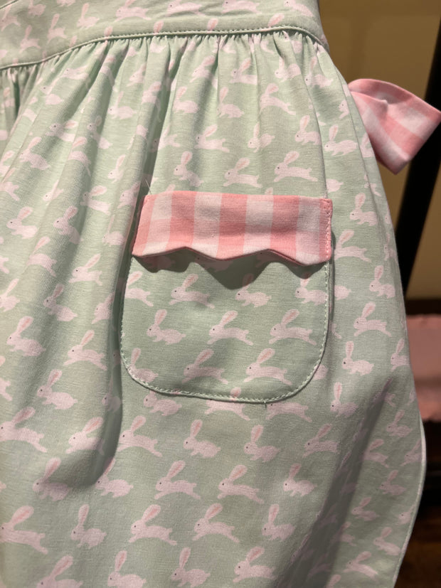 Mint Bunny Knit Dress