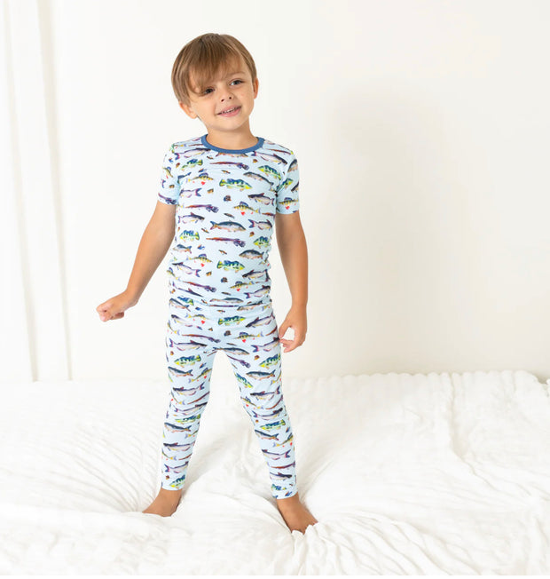 Go Fish Short Sleeve Pajamas