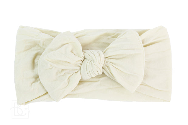 Soft Nylon Knot Baby Bow Headbands